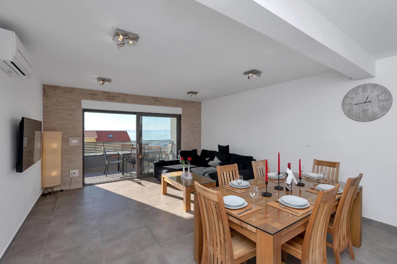 Luxury Apartment Sidro With Free Beach Parking Makarska Dış mekan fotoğraf
