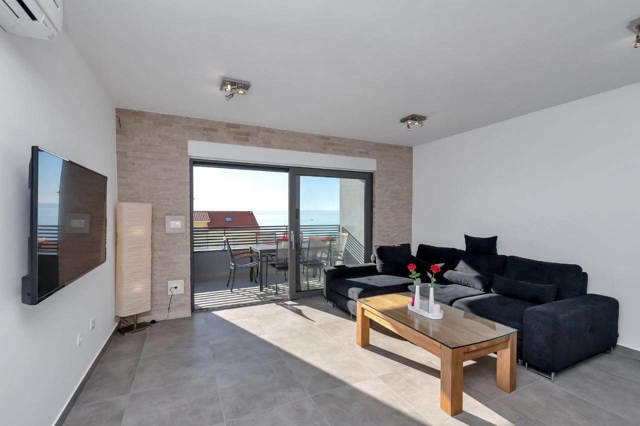 Luxury Apartment Sidro With Free Beach Parking Makarska Dış mekan fotoğraf